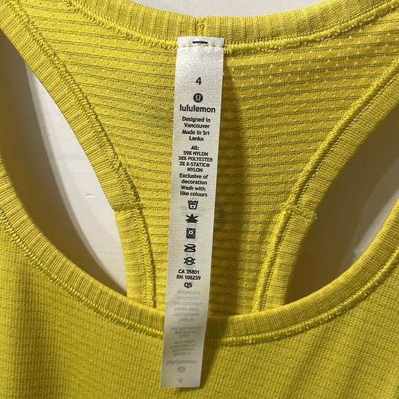 Lululemon Swiftly Tech Racerback - Picture 4 of 4
